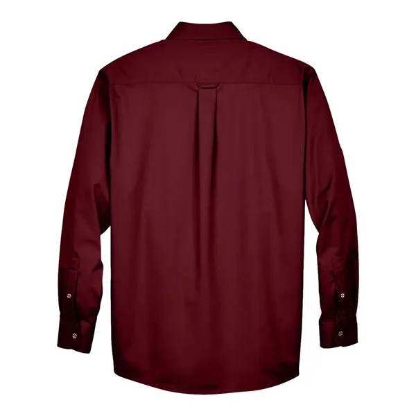 Harriton Easy Blend™ Long Sleeve Twill Shirt... from ASI 84358 S&S Activewear