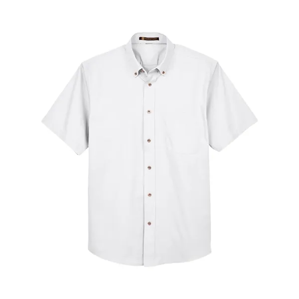 Harriton Easy Blend™ Twill Shirt with Stain-Release... from ASI 84358 S&S Activewear