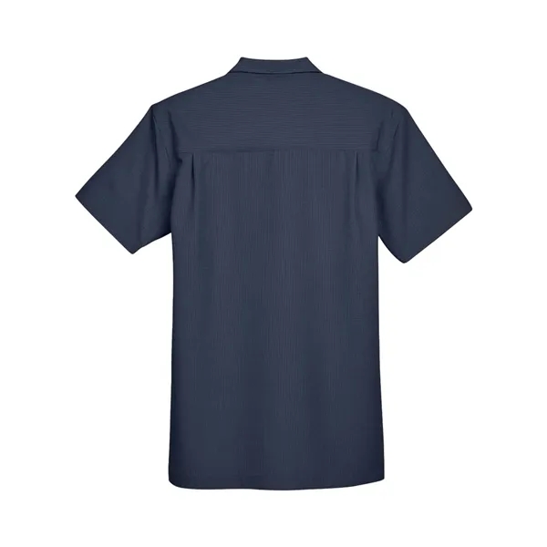 Harriton Barbados Textured Camp Shirt... from ASI 84358 S&S Activewear