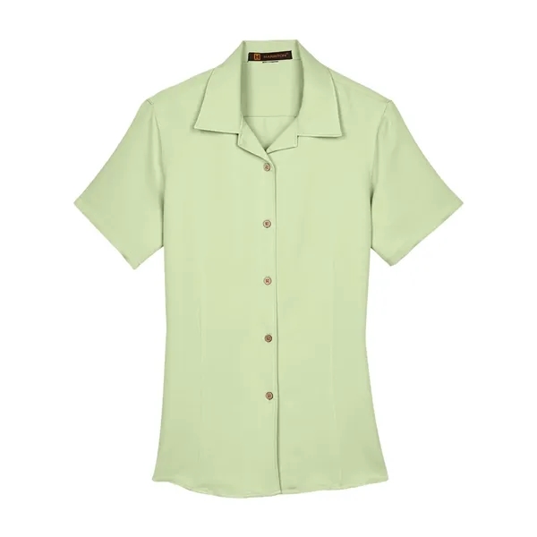 Harriton Women's Bahama Cord Camp Shirt... from ASI 84358 S&S Activewear
