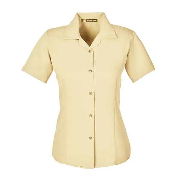 Harriton Women's Bahama Cord Camp Shirt... from ASI 84358 S&S Activewear