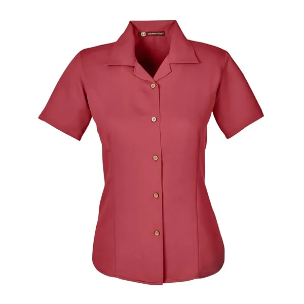 Harriton Women's Bahama Cord Camp Shirt... from ASI 84358 S&S Activewear