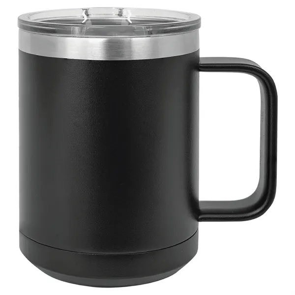 Polar Camel double-wall vacuum insulated stainless steel 15 ounce coffee mug... from ASI 74601 Calico