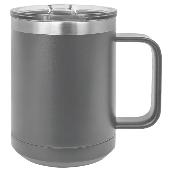 Polar Camel double-wall vacuum insulated stainless steel 15 ounce coffee mug... from ASI 74601 Calico