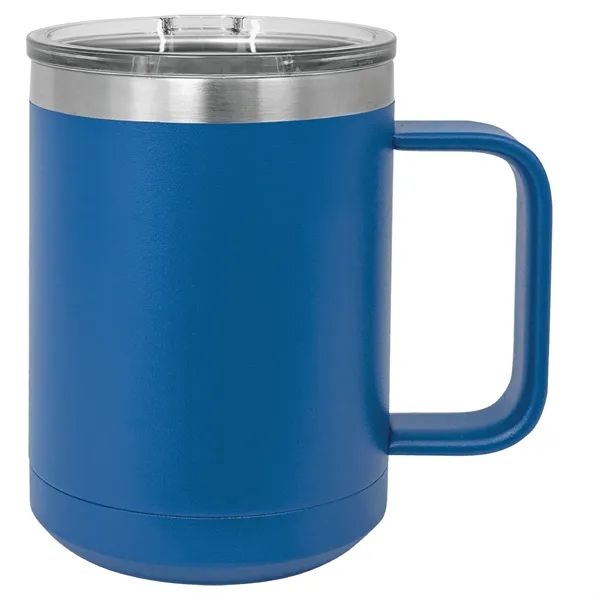 Polar Camel double-wall vacuum insulated stainless steel 15 ounce coffee mug... from ASI 74601 Calico