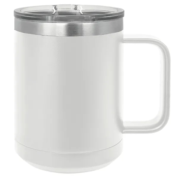 Polar Camel double-wall vacuum insulated stainless steel 15 ounce coffee mug... from ASI 74601 Calico