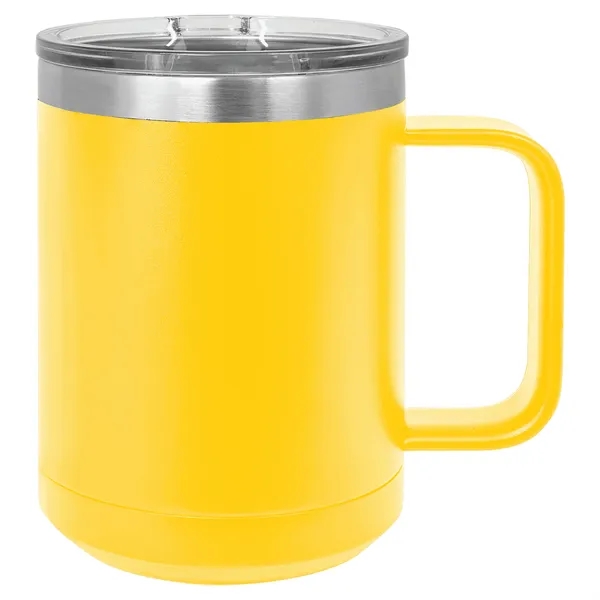 Polar Camel double-wall vacuum insulated stainless steel 15 ounce coffee mug... from ASI 74601 Calico