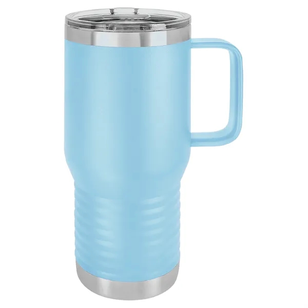 Polar Camel insulated stainless steel 20 ounce travel mug for hot... from ASI 74601 Calico