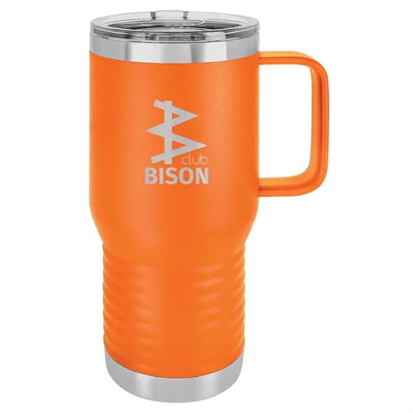 Polar Camel insulated stainless steel 20 ounce travel mug for hot... from ASI 74601 Calico