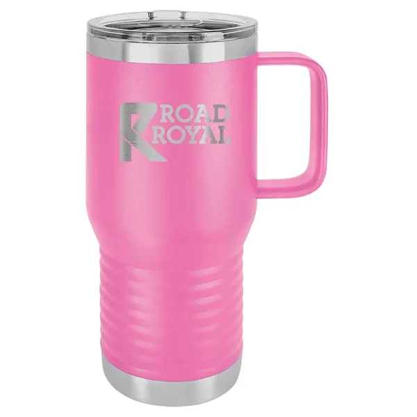 Polar Camel insulated stainless steel 20 ounce travel mug for hot... from ASI 74601 Calico