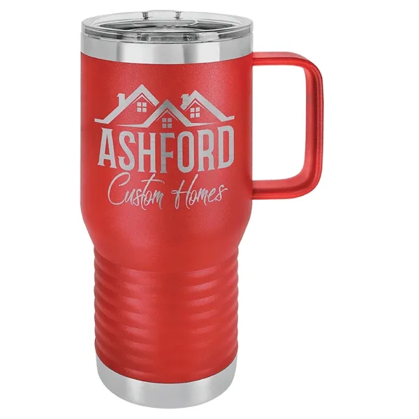 Polar Camel insulated stainless steel 20 ounce travel mug for hot... from ASI 74601 Calico