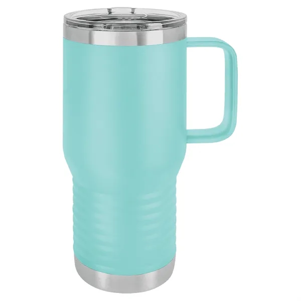 Polar Camel insulated stainless steel 20 ounce travel mug for hot... from ASI 74601 Calico