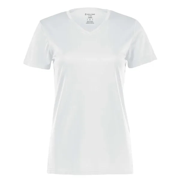 Holloway Women's Momentum V-Neck T-Shirt... from ASI 84358 S&S Activewear