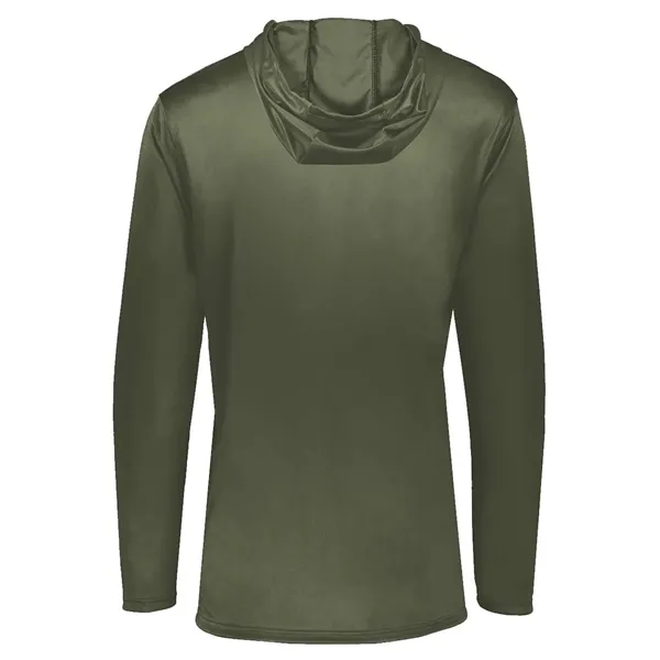 Holloway Momentum Hooded Long Sleeve T-Shirt... from ASI 84358 S&S Activewear