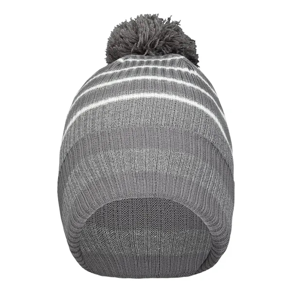 Holloway 8 1/2" Spirit Pom Beanie... from ASI 84358 S&S Activewear