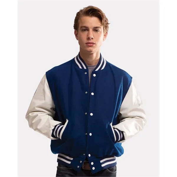 Holloway Varsity Wool Jacket... from ASI 84358 S&S Activewear