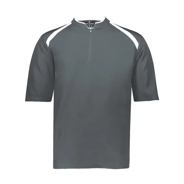 Holloway Youth Clubhouse Short Sleeve Quarter-Zip Pullover... from ASI 84358 S&S Activewear