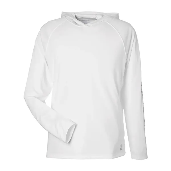 HUK Lopro Long Sleeve Pursuit Hooded T-Shirt... from ASI 84358 S&S Activewear