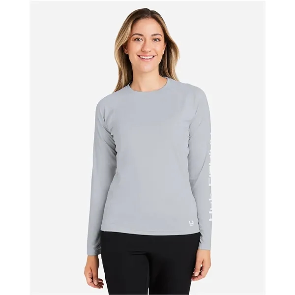 HUK Women's Pursuit Long- Sleeve T-Shirt... from ASI 84358 S&S Activewear