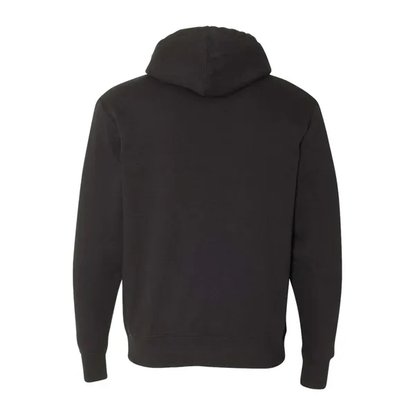 Unisex Sherpa-lined hooded sweatshirt made of cotton/polyester with a media player... from ASI 84358 S&S Activewear