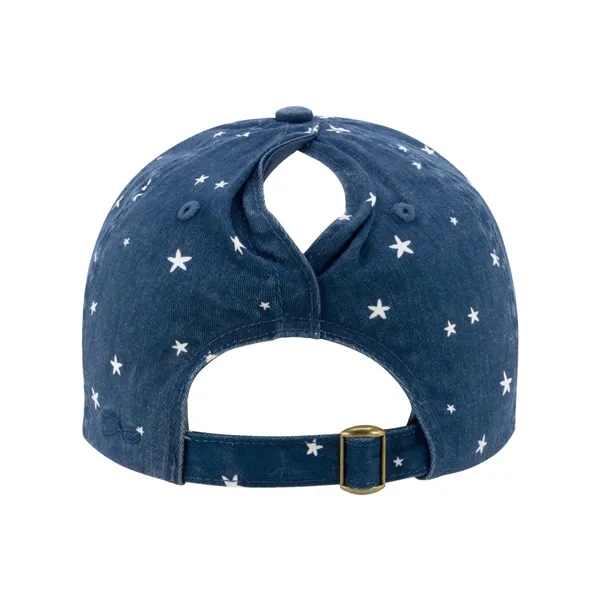 Infinity Her Women's Garment-Washed Fashion Print Cap... from ASI 84358 S&S Activewear