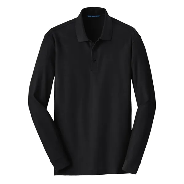 Port Authority® Long Sleeve Core Classic Pique Polo... from ASI 30208 A P Specialties / AP Specialties