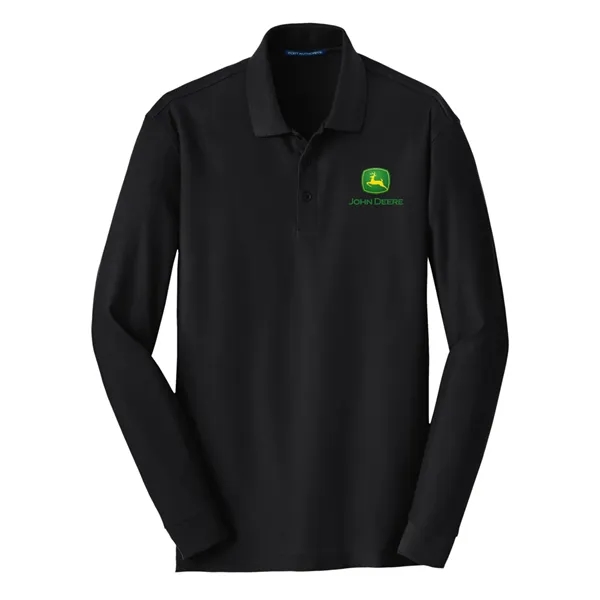 Port Authority® Long Sleeve Core Classic Pique Polo... from ASI 30208 A P Specialties / AP Specialties
