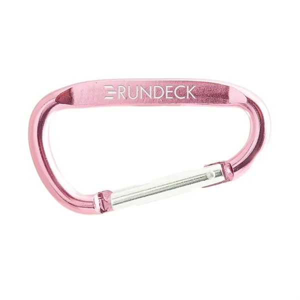 Carabiner clip with retractable hinge and split key ring.... from ASI 52710 Lincoln Line