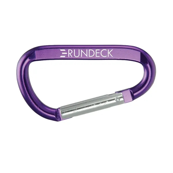 Carabiner clip with retractable hinge and split key ring.... from ASI 52710 Lincoln Line