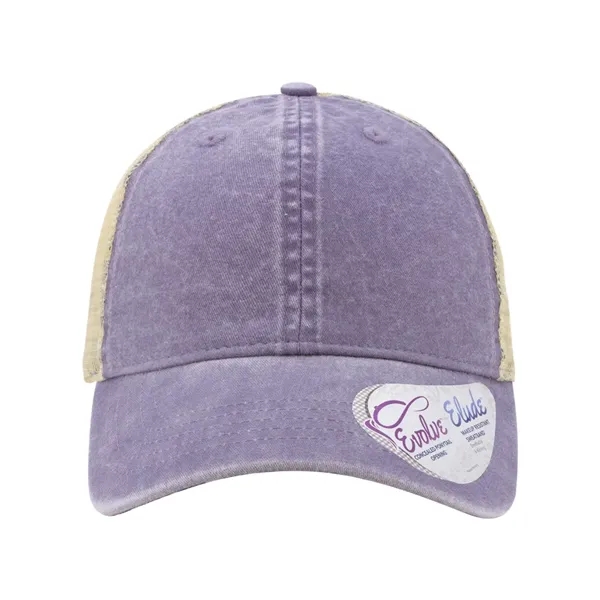 Infinity Her Women's Washed Mesh Back Cap... from ASI 84358 S&S Activewear