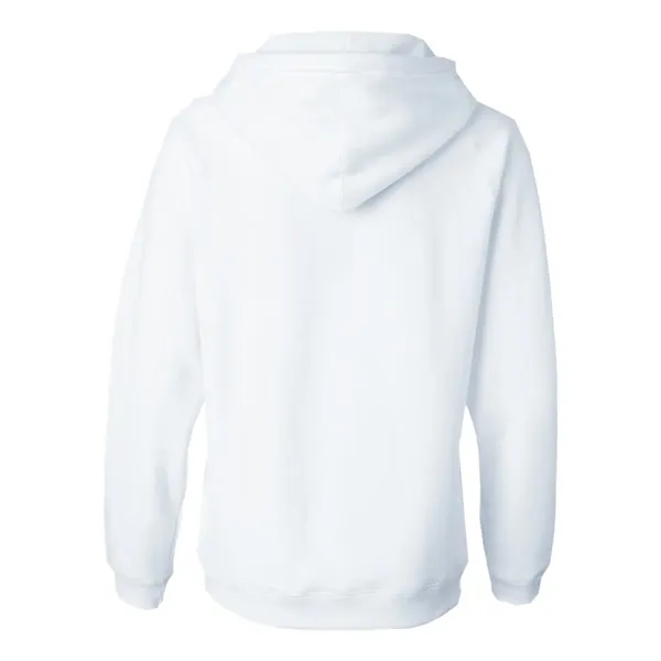 Women's brushed v-neck hooded sweatshirt. Blank product.... from ASI 84358 S&S Activewear