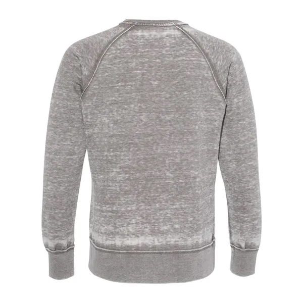 J America Vintage Zen Fleece Crewneck Sweatshirt... from ASI 84358 S&S Activewear