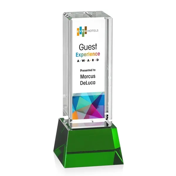 Robson VividPrint™ Award on Base - Green... from ASI 84592 St Regis Group / St Regis
