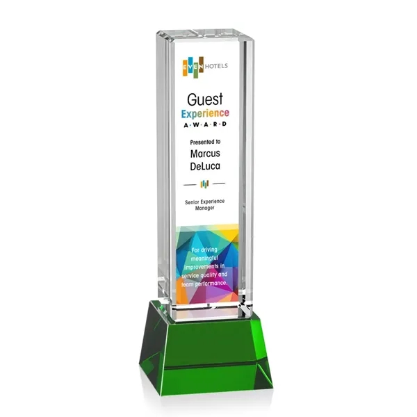 Robson VividPrint™ Award on Base - Green... from ASI 84592 St Regis Group / St Regis