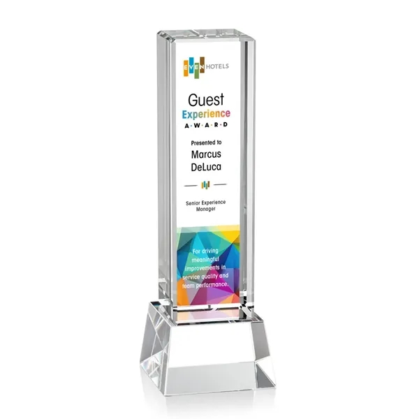 Robson VividPrint™ Award on Base - Clear... from ASI 84592 St Regis Group / St Regis