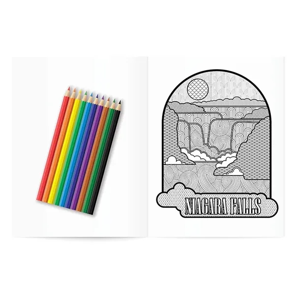 Relax Pack - Coloring the World stress relieving coloring book for... from ASI 45815 Coloring Book Solutions / Coloring Book Solutions™ LivRite