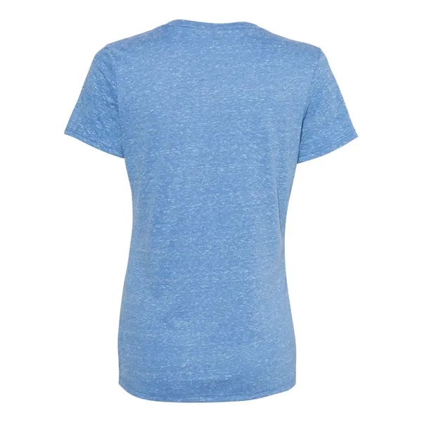 Jerzees Snow Heather Jersey Ladies' V-Neck... from ASI 84358 S&S Activewear