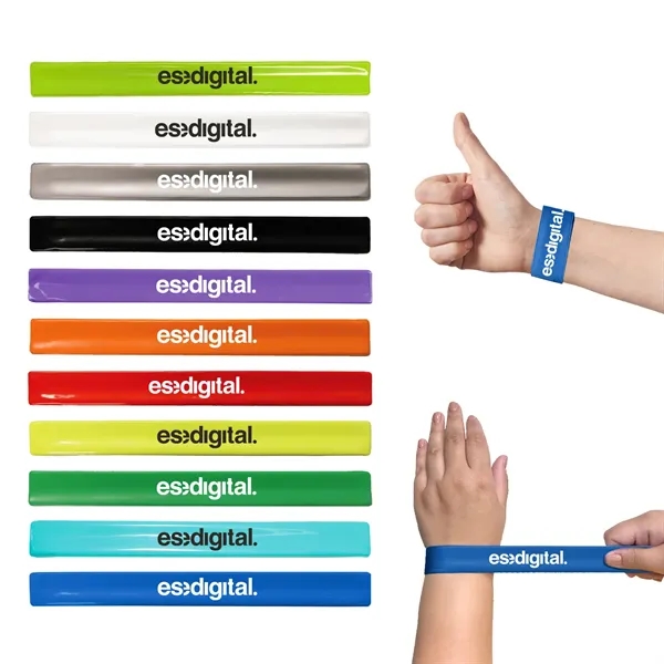 Vinyl slap bracelet made from vinyl material. 9 1/2" x 1"..... from ASI 52710 Lincoln Line