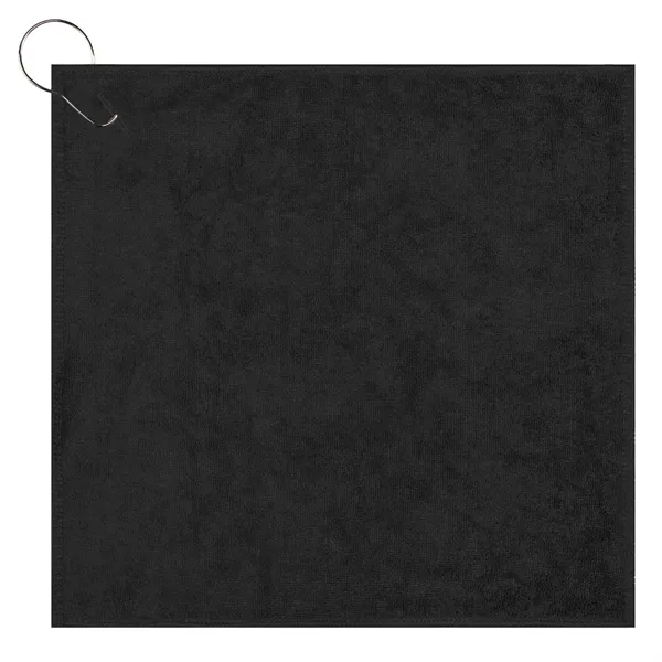 Recycled PET 12" x 12" microfiber towel... from ASI 57655 STOPNGO Line