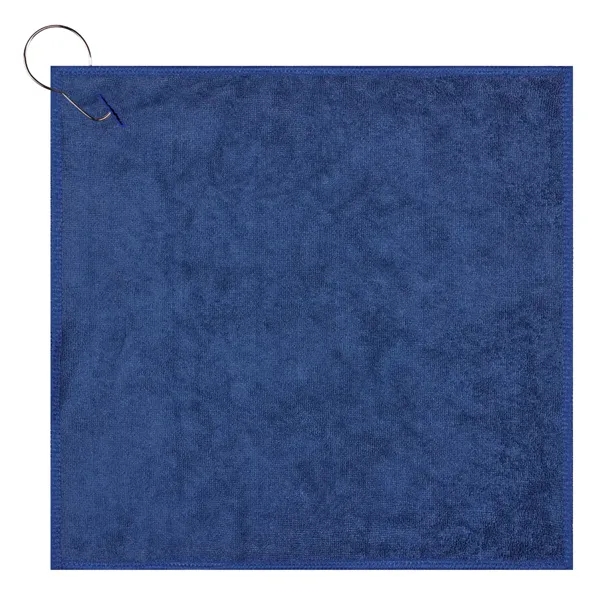 Recycled PET 12" x 12" microfiber towel... from ASI 57655 STOPNGO Line
