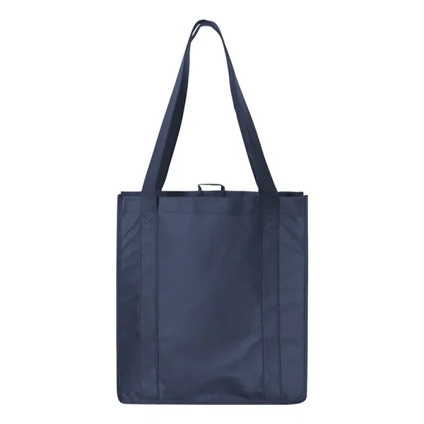 Classic shopping bag made of non-woven polypropylene. Blank.... from ASI 84358 S&S Activewear