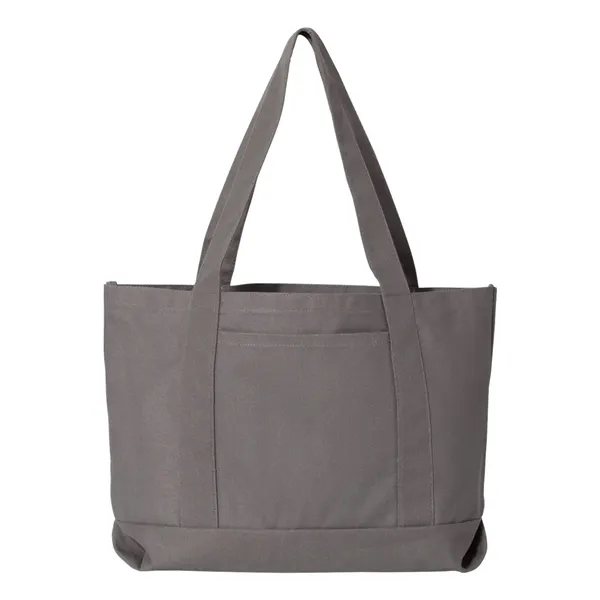 Pigment Dyed Premium 12 Ounce Canvas Gusseted Tote... from ASI 84358 S&S Activewear