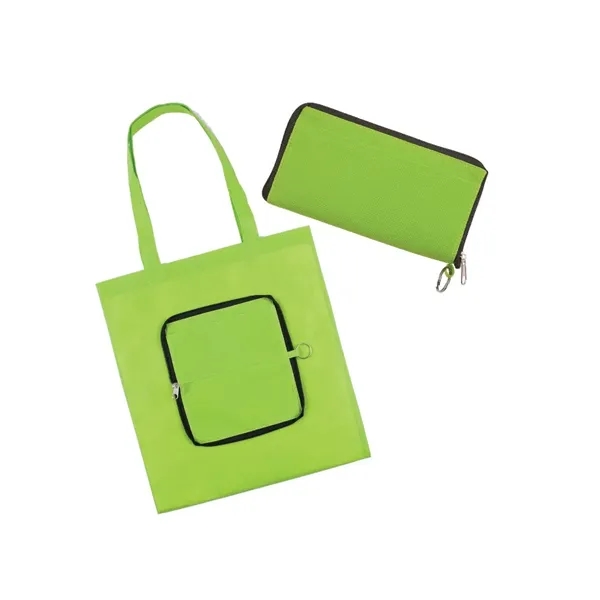 Shopping Tote with  Snacks... from ASI 89971 Stuff A Mug