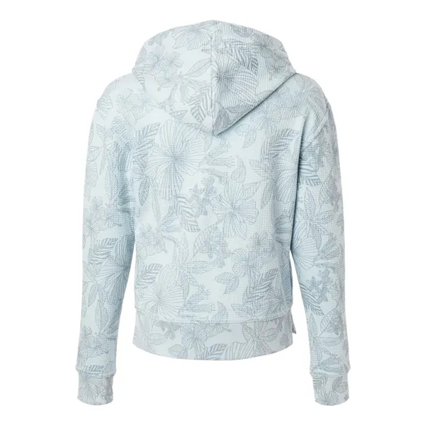 MV Sport Women's Maddie Floral Print Hooded Sweatshirt... from ASI 84358 S&S Activewear