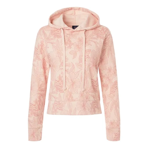 MV Sport Women's Maddie Floral Print Hooded Sweatshirt... from ASI 84358 S&S Activewear