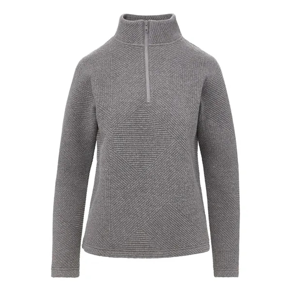 MV Sport Women's Zelda Zig Zag Quarter-Zip Pullover... from ASI 84358 S&S Activewear