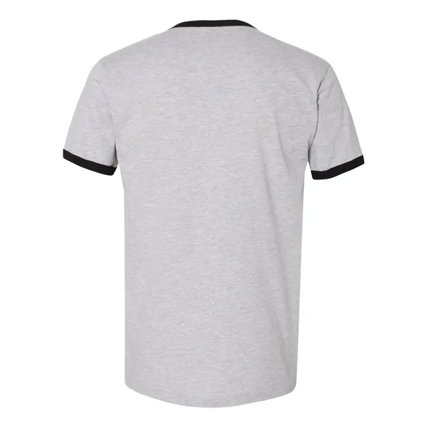 Men's ringer t-shirt made from 100% combed ring-spun cotton and features... from ASI 84358 S&S Activewear