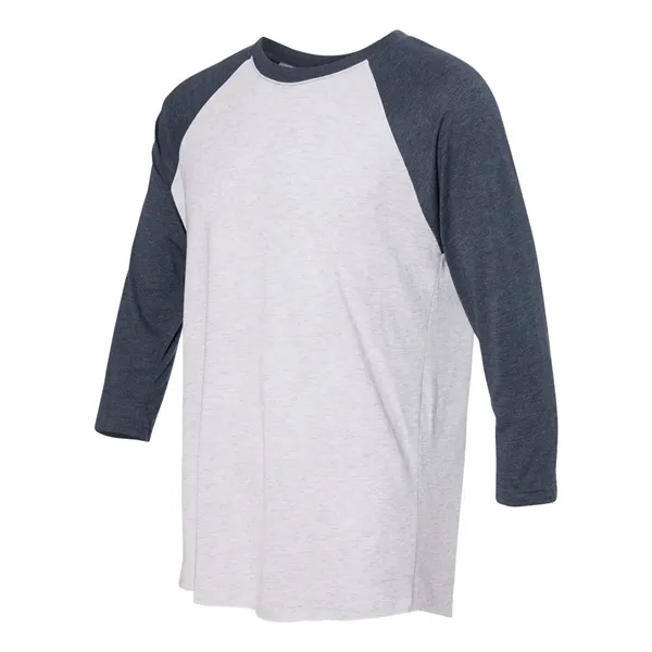 Unisex Triblend Three-Quarter Sleeve Raglan Tee... from ASI 84358 S&S Activewear