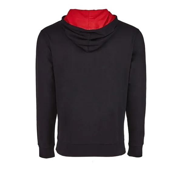 French terry fleece pullover with contrast hood lining and drawcord, metal... from ASI 84358 S&S Activewear