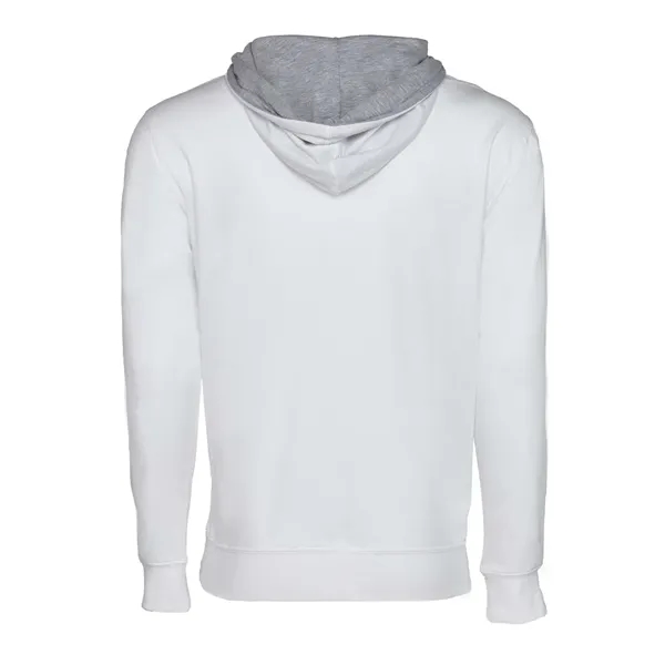 French terry fleece pullover with contrast hood lining and drawcord, metal... from ASI 84358 S&S Activewear
